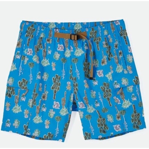 The North Face Class V Belted Shorts | Super Sonic Blue Cactus Pri… - Picture 1 of 5